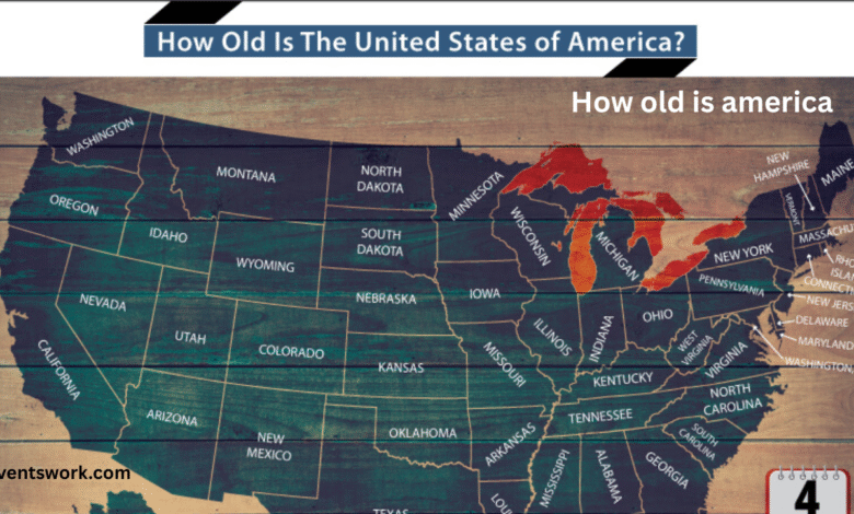 how old is america